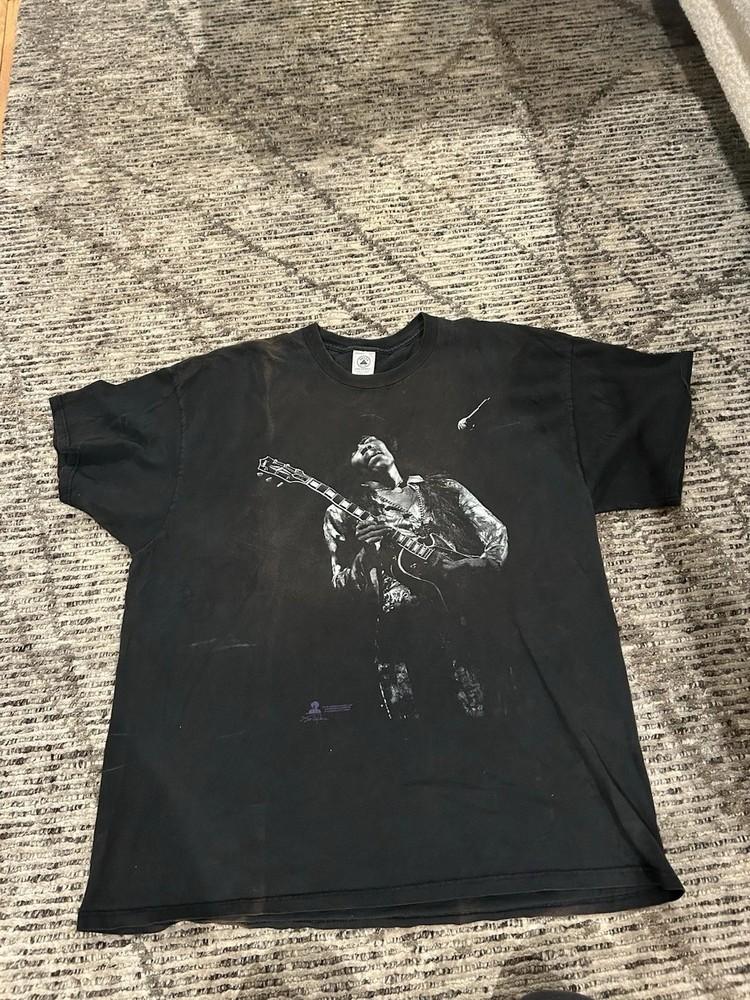 Vtg 90s Jimi Hendrix Shirt  Rock Band T Shirt Unisex T-Shirt S