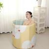 Foldable Bath Tub Portable Bathtub Full Body Thickened Bath Bucket for Children and Adults Long Term Temperature Locked Bathtub