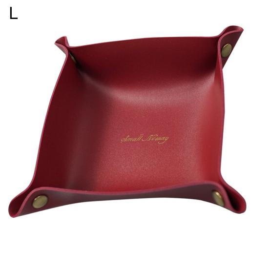 Bandeja de armazenamento de mesa decorativa leve bandeja de armazenamento de mesa placa chave decoração para casa