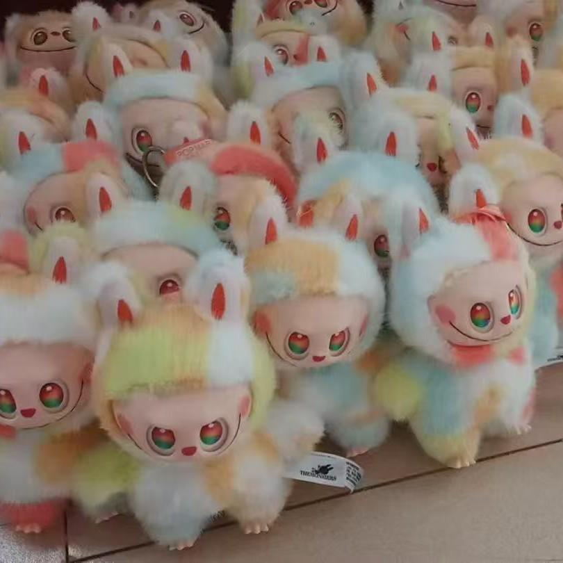 Labubu 5.0 Fifth Gen Vinyl Face Plush Pendant Blind Box Figurine Toy