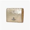 Vivienne Westwood Metallic Crinkle Wallet 51150030w L00a7 R401