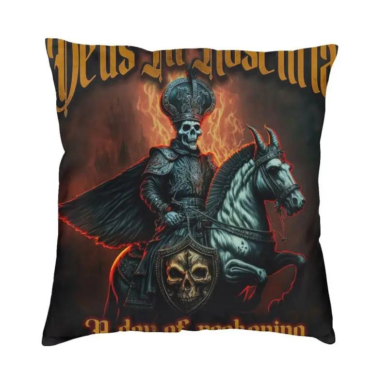 

Шведський рок-гурт Ghost Наволочка 40x40см Декор Дім Мода Подушка Прикраса Салон Квадратна наволочка 40x40cm 16x16in