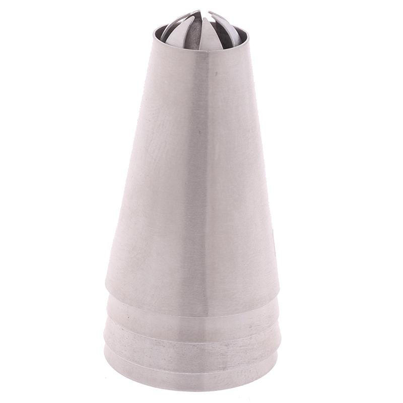 4 Stück Große Spritztüllen Gebäckspitzen Backwerkzeuge Kuchen Set Edelstahl