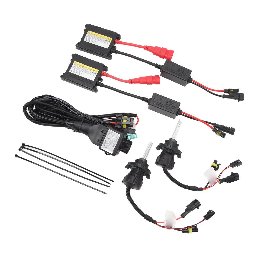 DC12V HID Xenon Lampen-Kit 55W Hohe Helligkeit Lange Lebensdauer Weiches Licht Energiesparend Für H13 Stecker Autoscheinwerfer 6000K