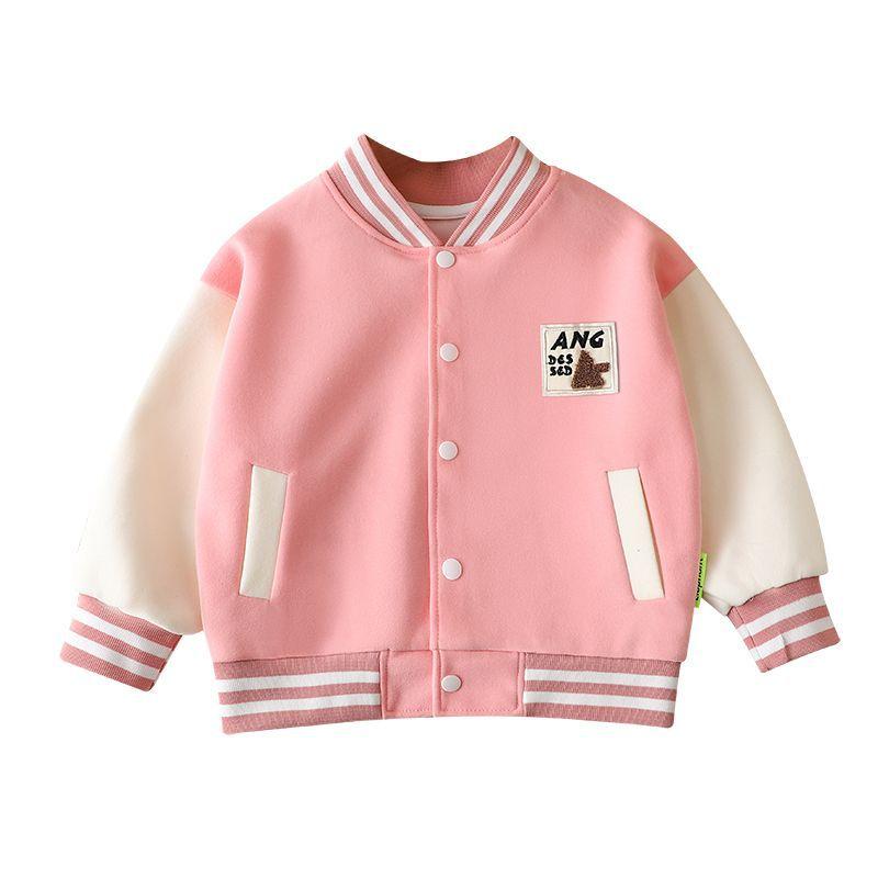 Winter Children's Baseball Jacket, Casual Jacket For Women