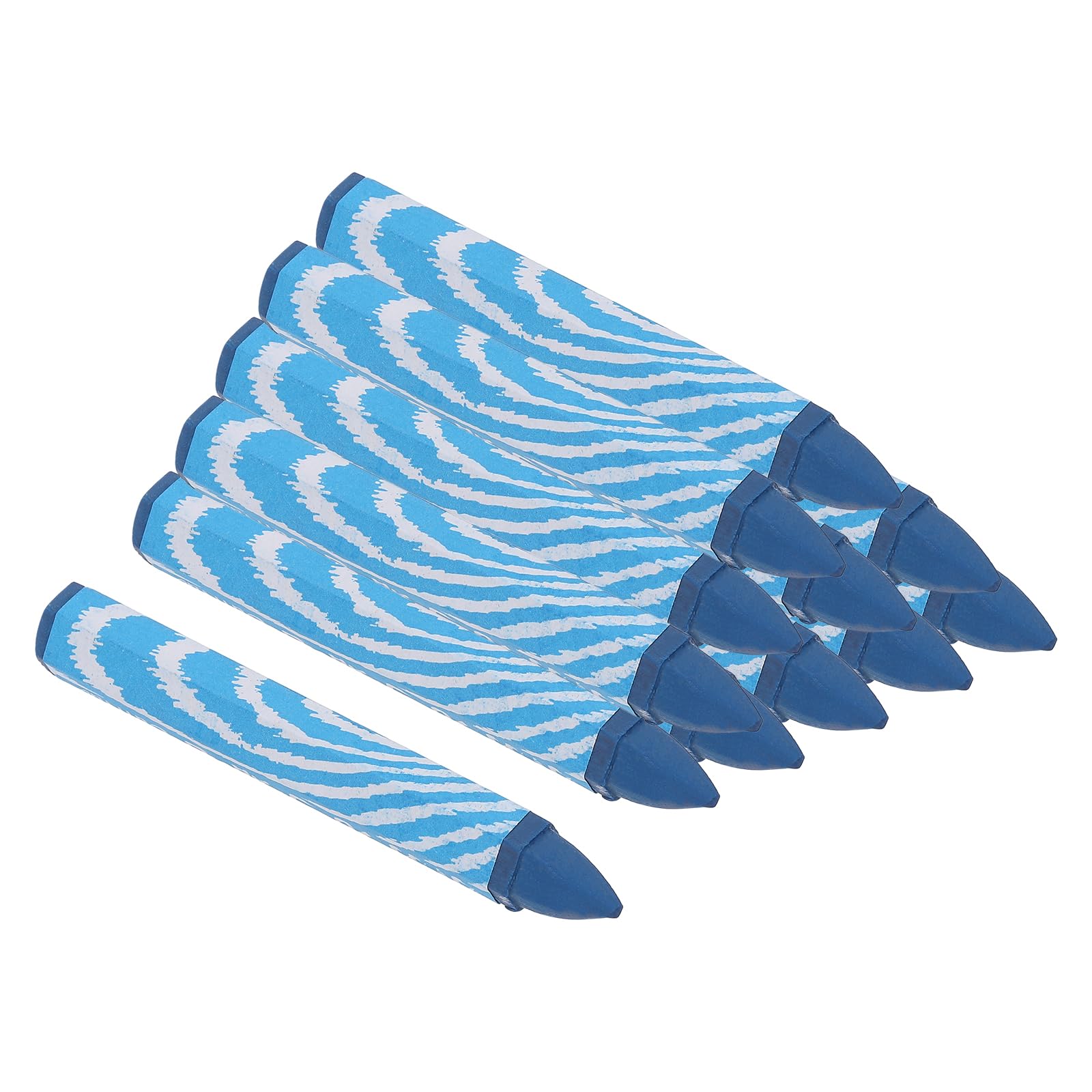 

PATIKIL Маркер для дерева 24 шт. Шестигранный восковой маркер для шин Рисовальные мелки для синих мелков, 4,1 x0,6 Дерево, Стекло, Керамика, Картон, Ткань, Камень, синий