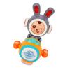 Baby Crawling Tummy Time Toy with Music Dazzling Light Automatic Changing Face Bunny Shape Universal