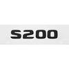 ABS Car Stickers Tail Box Letters Emblem for Mercedes Benz S55 S63 S200 S220 S250 S260 S300 S320 S350 Rear Trunk Badge Decals DY6