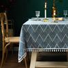 Tablecloth Tassel, Party Tablecloth, Solid Color Dining Table Cloth Cover Cloth
