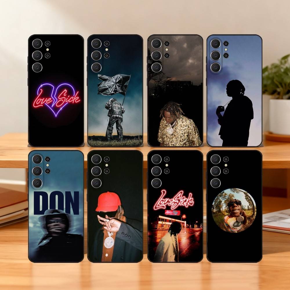 Rapper D-Don T-Toliver Singer Phone Case For Samsung S25,S24,S21,S22,S23,S30,Ultra,S20,FE,Lite,10,9,Black Cover