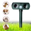 Solar Ultrasonic Animal Repeller for Cats, Dogs, Birds, and Insects
