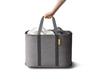 Joseph Joseph Hold-All Max Foldable 55L Laundry Basket Bag, Durable Fabric, Moisture-Resistant, Gray [Authentic] 50039