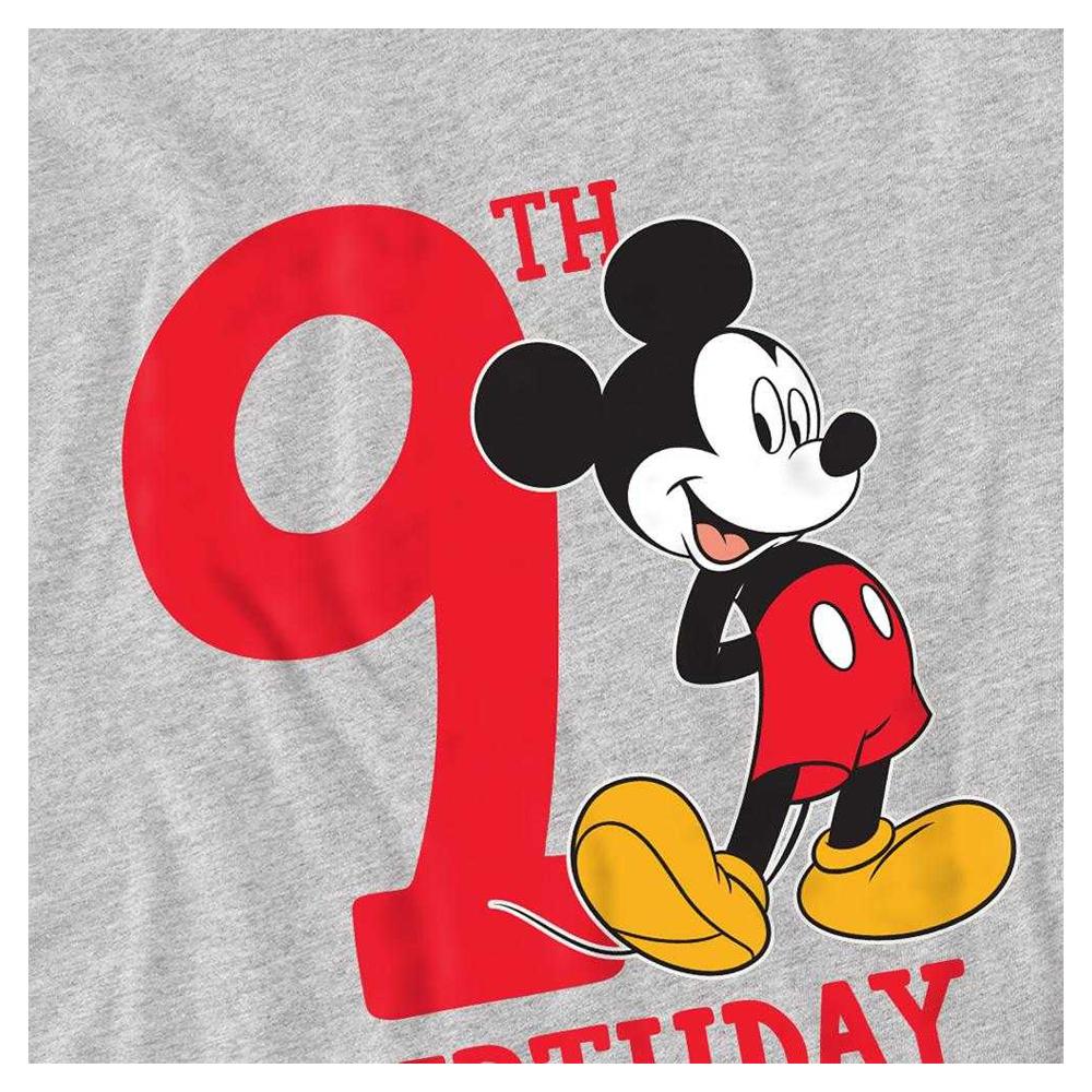 Disney Childrens/Kids Mickey Mouse 9th Birthday Sweatshirt