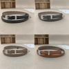 Leather Casual Womens Belt With Silver Buckle For Jeans And Office Gift Wear