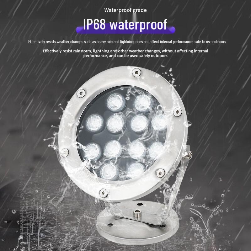 Outdoor Waterproof LED Underwater Fountain Light