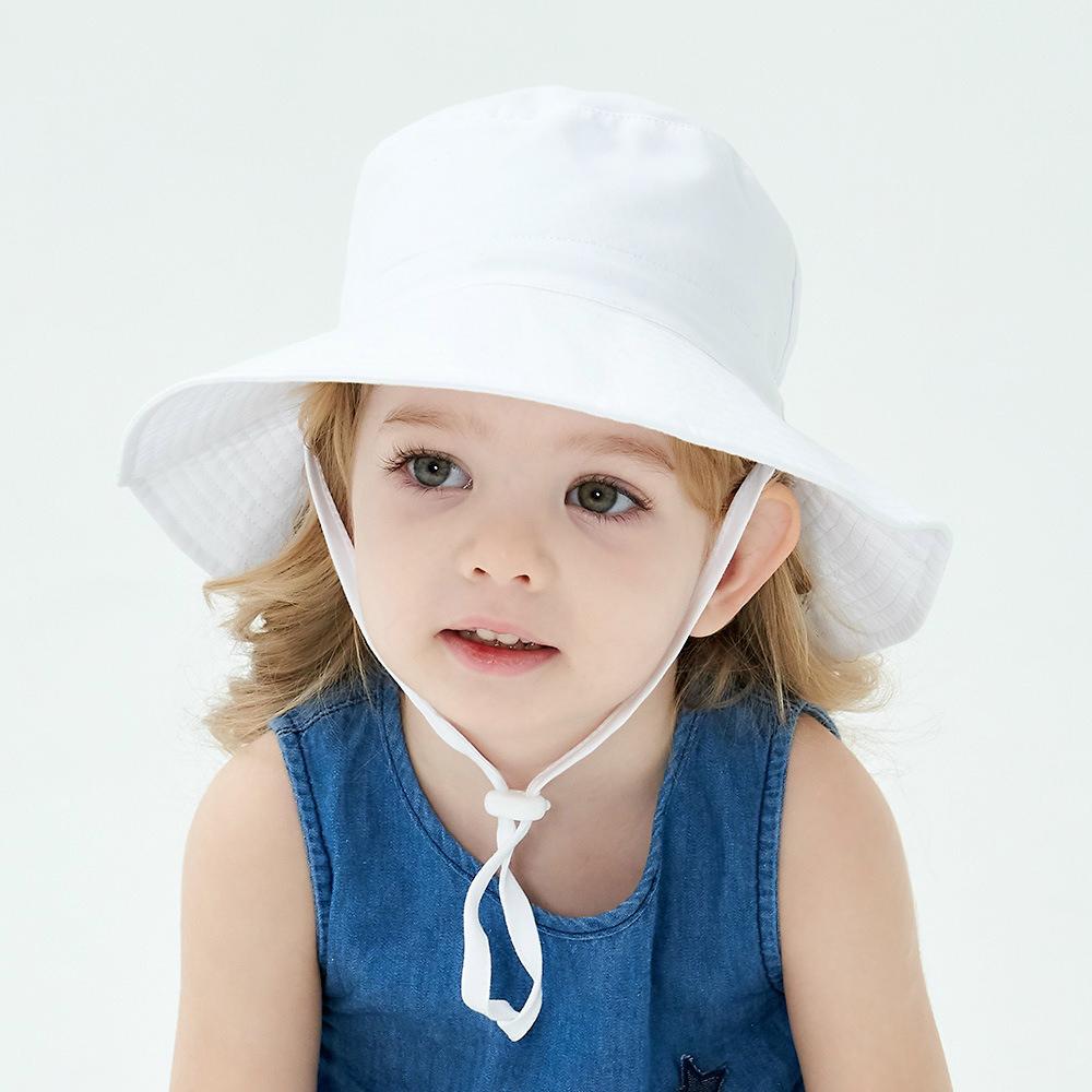 Outdoor Fashion 3-8Years Girls Sunbonnet Sun Hats Fisherman Caps Beach Headwear Summerhat
