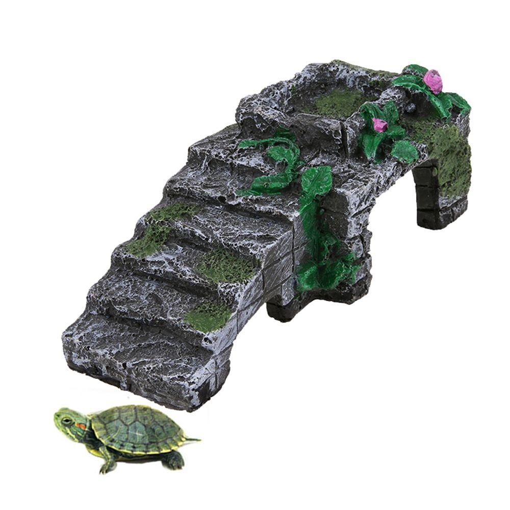 

Decorations Turtle Platform Fish Tank Ornaments Tortoise Basking Platform Aquatic Pet Supplies S