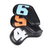 Covers PU Leather Protective Cover Golf Iron Covers Golf Wedge Cover Golf Club Head Covers