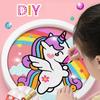 5D DIY Diamonds Painting Cartoon Painting Unicorn Mermaid Mosaic Diamond Painting Kits DIY Home Decoration Children Gift