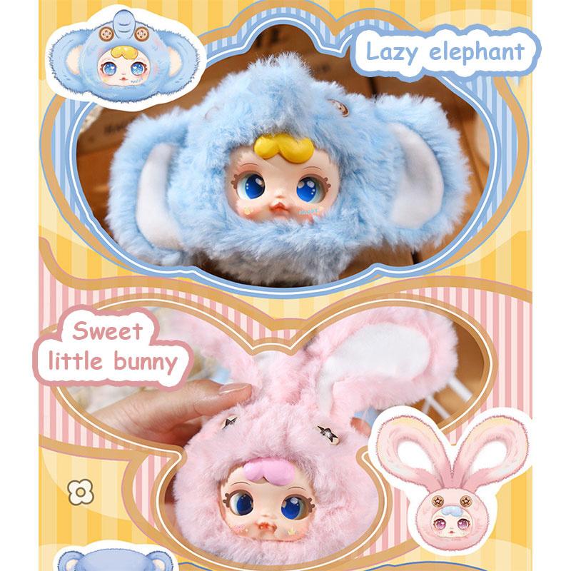 Dudu Cute Pet Series Plush Blind Box Figures Mystery Box Plush Bag Charm Toys