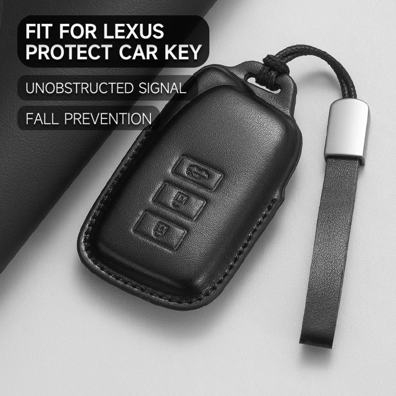 Coque de Protection en Cuir pour Clé de Voiture pour Lexus RX350 NX300 Es300h Rx450h GS300 GX470 IS250 ES350 LX570 GX460 Nx300h Is300