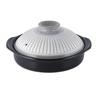 [2025 Authentic Product] Banko Ware Ginpo Chrysanthemum Clay Pot, Size 8 (2 Servings), Powdered White, Made In Japan, 41081