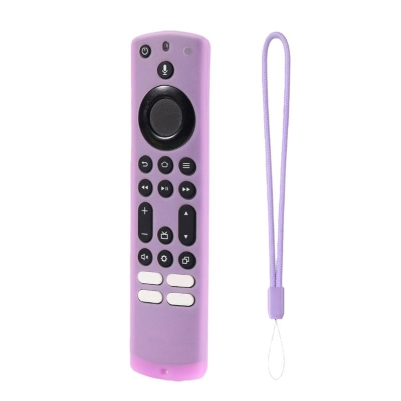 Protective Silicone Case for frie TV4 Remotes Shell Ensures Full Safety Against Drop Dust for Family Environment