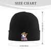 Warme Strickmütze mit Adler-Print Winter-Strickmütze Beanie Mütze Skullies Beanies Hip Hop Mützen für Unisex