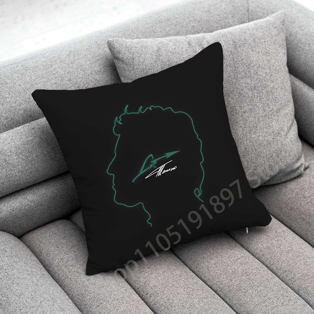 F-Fernando A-Alonso Throw Pillow Case For 45x45cm 40x40cm 55x55cm 50x50cm 30x30cm Square Car Pillowcase Shell
