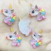12pcs Unique Mixed Shiny Unicorn / Candy Flat Back Figurine DIY Wedding Scrapbook Decor Home Craft C01