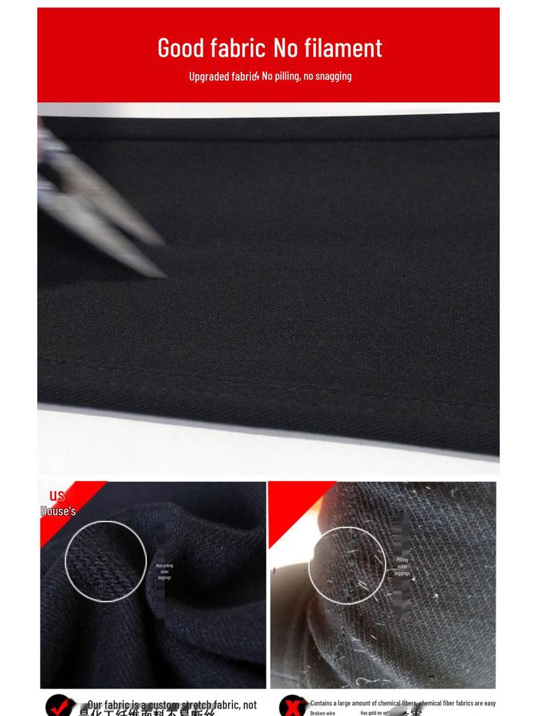 High Waist Slimming Elastic Pencil Pants - Tapered, Casual Style