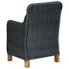 9 piece Garden Dining Set with Cushions Poly Rattan Dark Grey