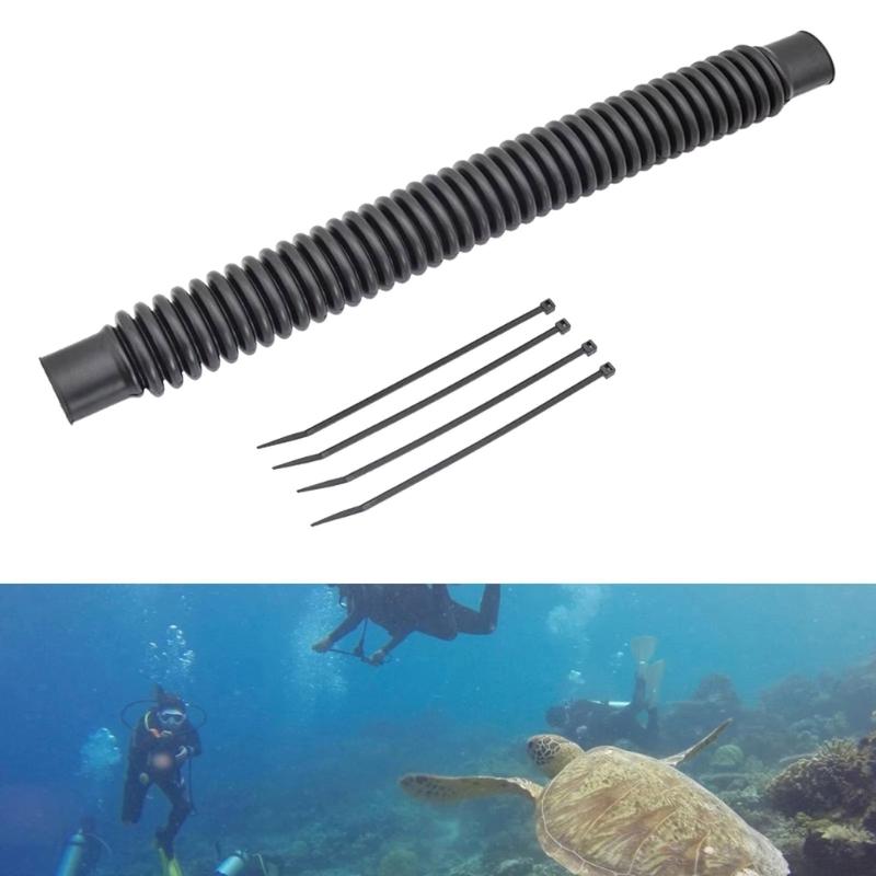 High Quality Rubber Airways Hose Diving Corrugated Hose Inflatable Hose for Underwater Activity