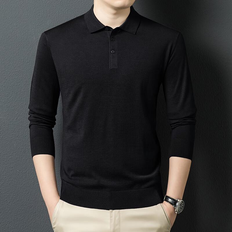 

Мужское вязаное поло из смесового шелка и шерсти 180