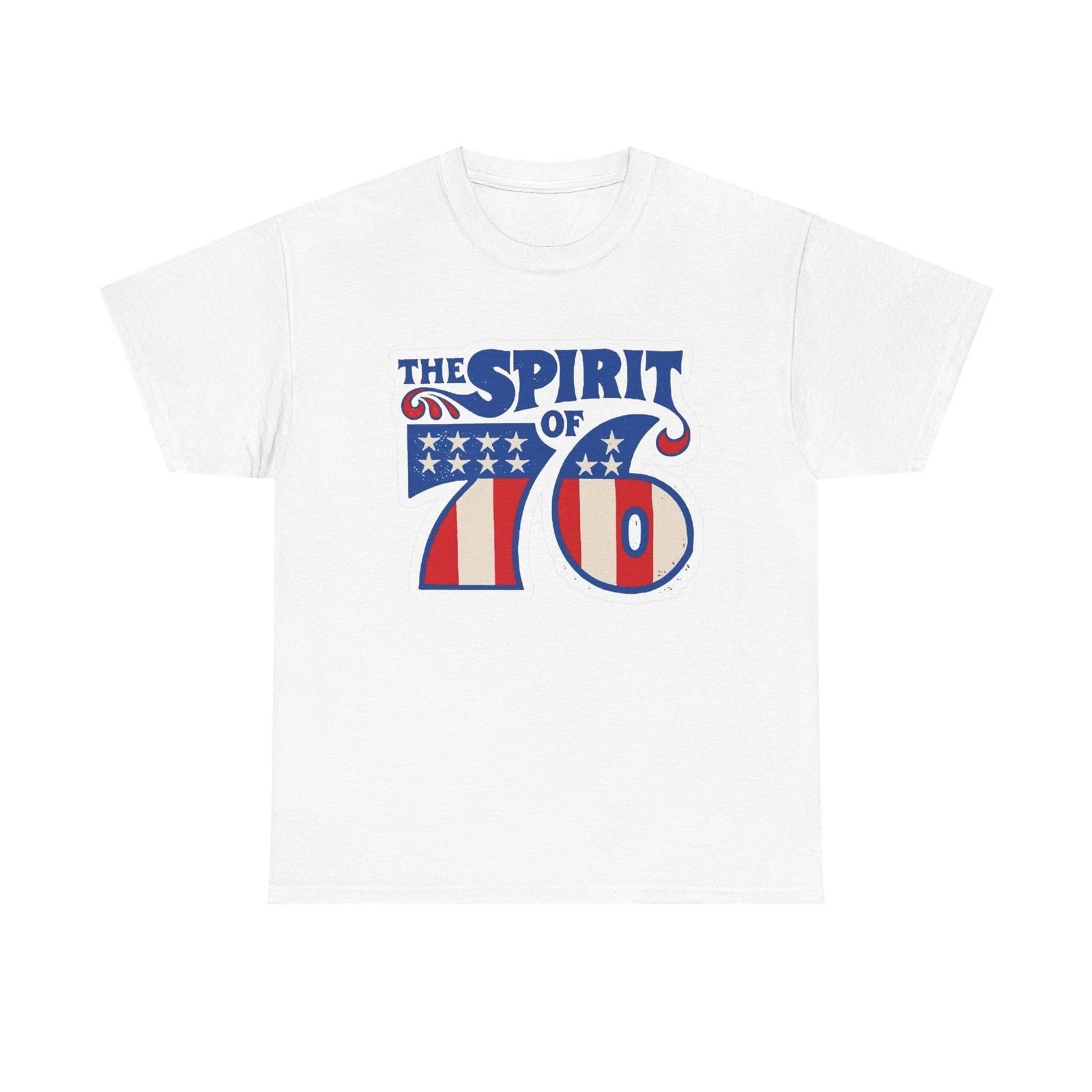 The Spirit Of 1976 Graphic T Shirt NEW Unisex Heavy Cotton Tee 3XL