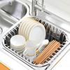 TLXT Stainless Steel Sink Draining Basket