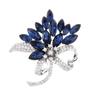 Elegant And Exquisite Crystal Brooch Fashion Luxury Diamond-Encrusted Brooch Women'S Clothes Accessories High-End Brooch