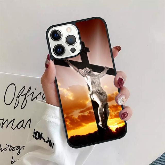 Awesome Bible Jesus Christ Christian Cross Phone Case Cover For iPhone 17 Air 15 16 Pro Max 14 13 12 11 Pro Max Plus