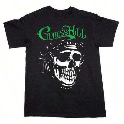 Vintage tričko Cypress Hill Insane In The Brain Pánské Dámské Streetwear Letní Oblečení Top Bavlněné Tričko