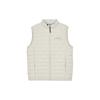 Adidas Down Vests Men's Ecru Stand Collar Moderate IT8696