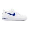 Nike Air Force 1 Low GS Doodle Swoosh - White Racer Blue Kids Sneakers DM3177-102