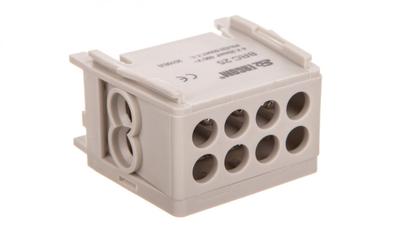 Compact Distribution Block Brc 25-1/2 Gray R33Ra-02030000101
