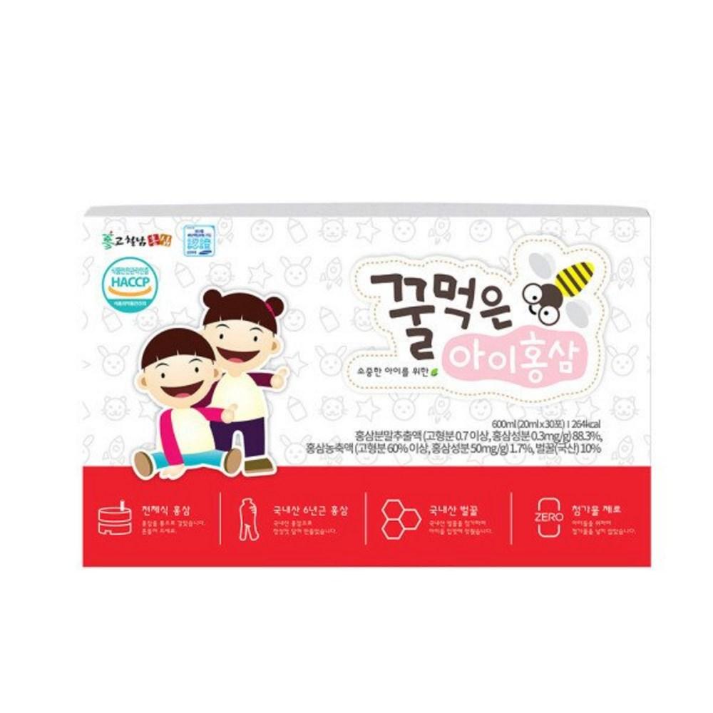 Children's Whole Food Red Ginseng Honey-infused Red Ginseng 20ml x 30 packets 1 pc