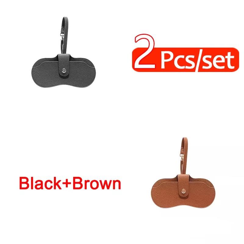 

Портативная сумка для очков Мягкий кожаный чехол для солнцезащитных очков Тонкий модный держатель для очков Органайзер для очков Дорожный чехол для солнцезащитных очков