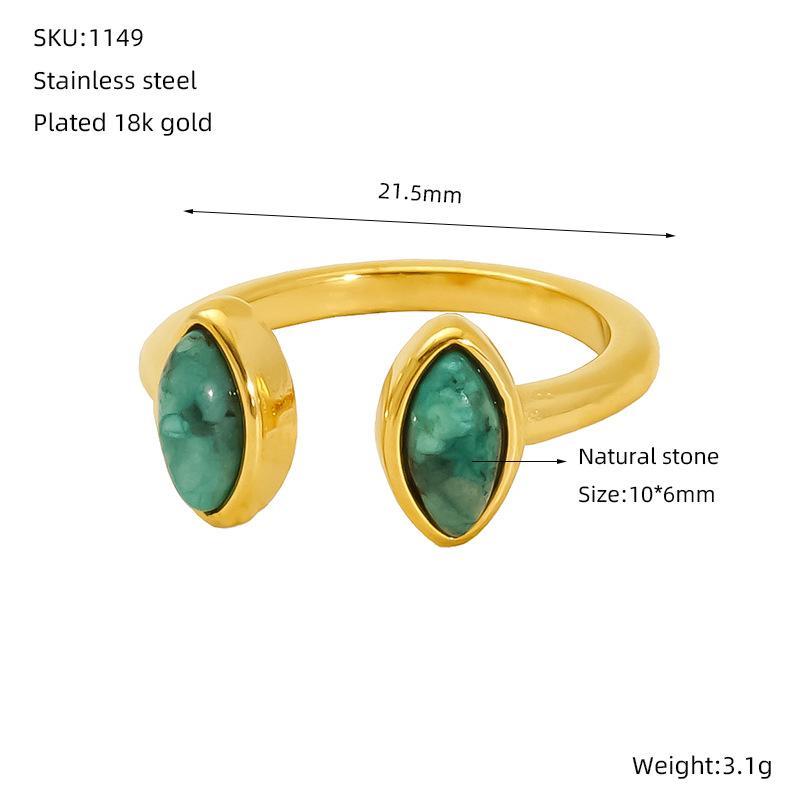 

Кольцо из натурального черного агата с кристаллами из настоящего золота, нишевый дизайн, высокое чувство моды, универсальное темпераментное кольцо