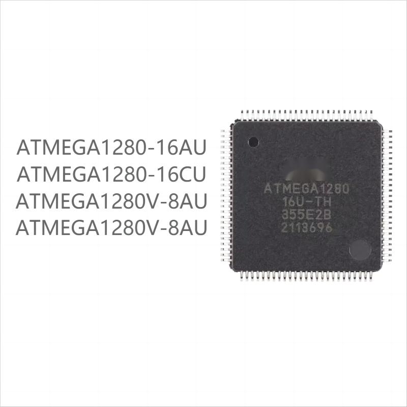 

15PCS brand new ATMEGA1280/Vseries16AU 16CU 8AU ATMEGA1280V-8AU(15pcs)