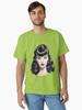 Pulp Bettie Page pinup in black and white with red lips Classic T-Shirt