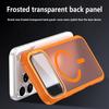 Skin Feel Strong Magnetic Acrylic Stand Phone case For iPhone 17 Pro Max 16 Plus 15 14 13 12 11 Shockproof For MagSafe Cover