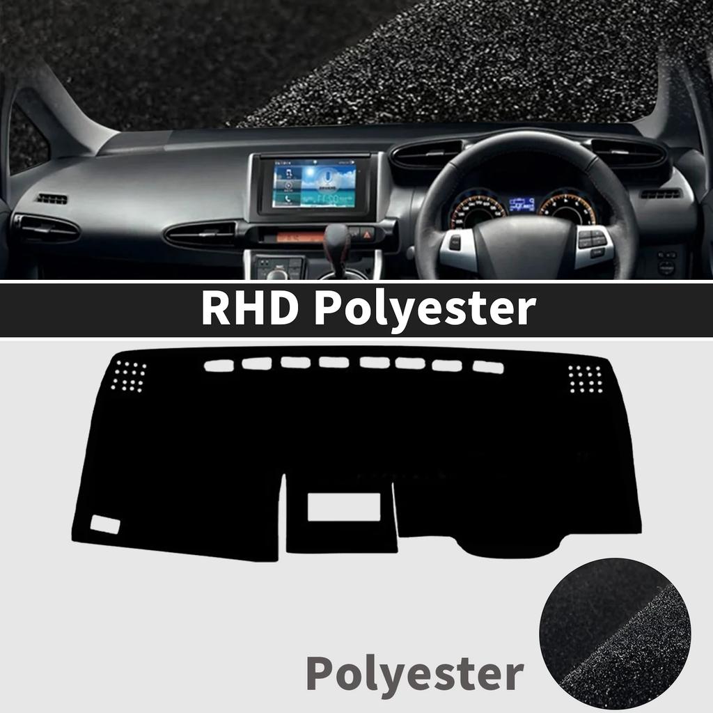 For Toyota Wish 2009-2017 2018 Car Dashboard Cover Sunshade Non‑Slip Protector Dash Mat Interior Decor Pad Accessories