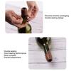 Yousheng 4Pcs Silicone Wine Stopper with Handle Leak-proof Food Grade Universal Beer Champagne Glass Bottle Sealer Sealing Cover Kitchen Supplies